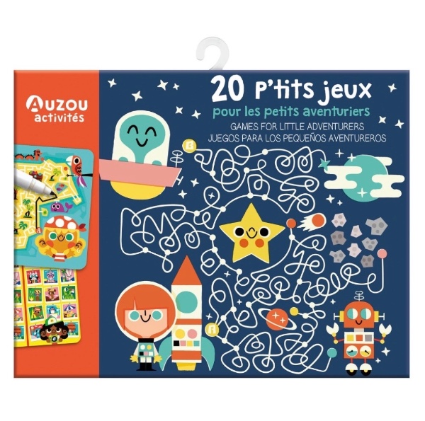 Auzou My Games Pouch 20 Games Little Adventurers