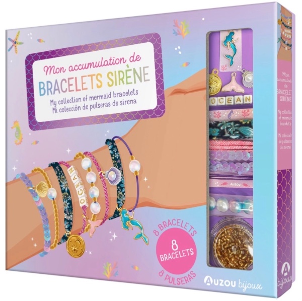 Auzou The Jewellery Factory (Big DIY Kit) My Collection Of Mermaid Bracelets