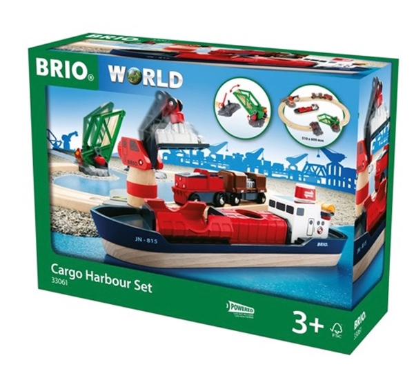 Brio World Cargo Harbour Set