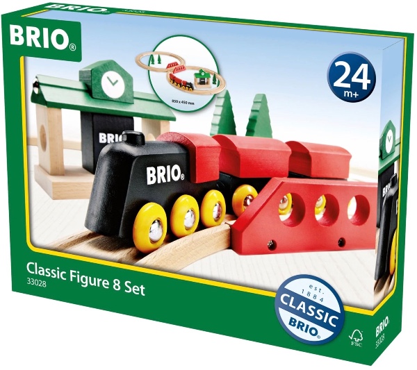 Brio World Classic Figure 8 Railway Set