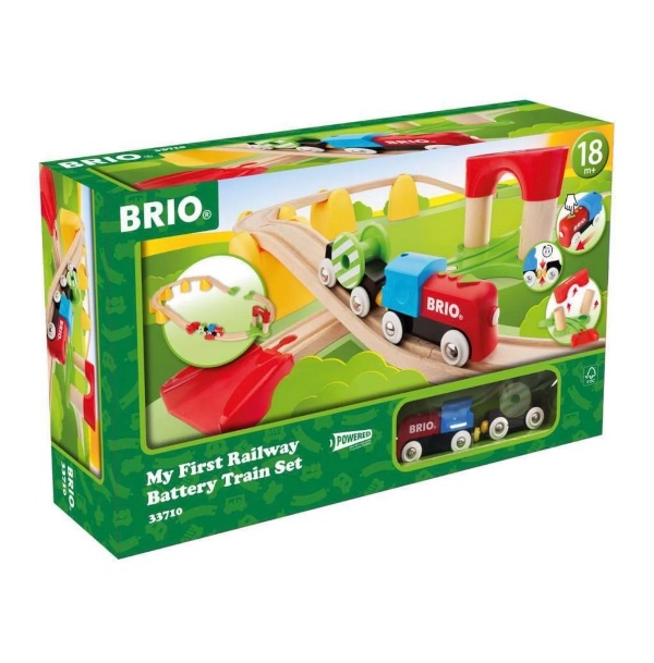 Brio World First Railway Station Train Set