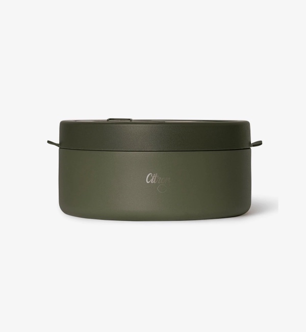 Citron Food Container Thermos 400ml Green