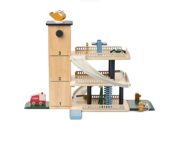 Liewood Jordy Parking Tower Beach Blue Multi Mix
