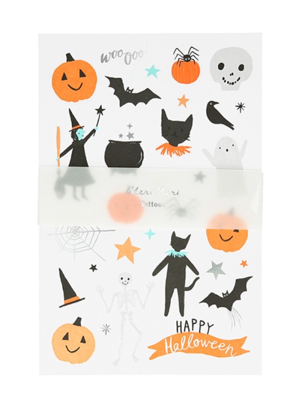 Meri Meri Τατουάζ Happy Halloween