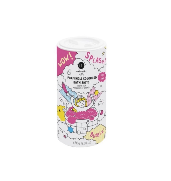 Nailmatic Foaming Bath Salt (ροζ)