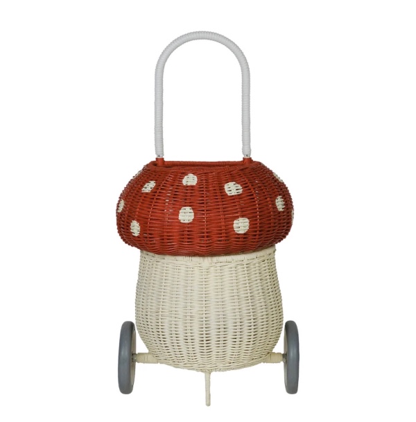 Olli Ella Rattan Mushroom Luggy