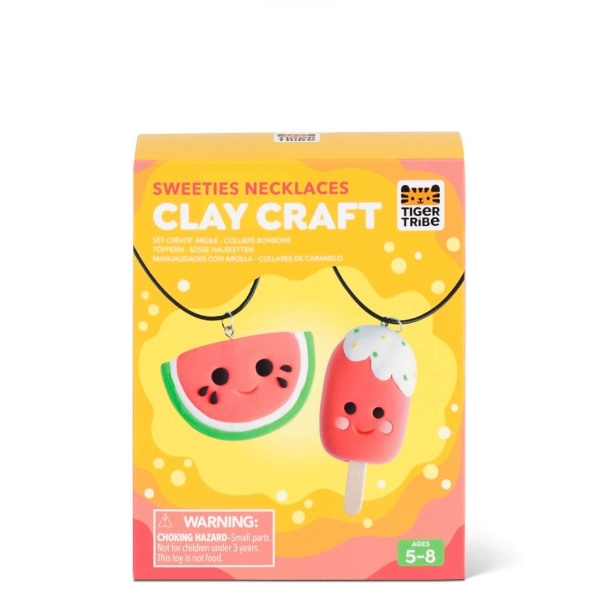 Tiger Tribe Σετ Δραστηριοτήτων Clay Craft Sweeties Necklaces
