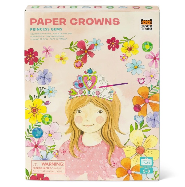 Tiger Tribe Σετ Δραστηριοτήτων Princess Gems and Crowns