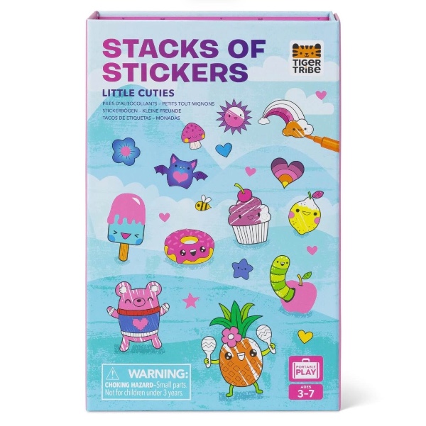 Tiger Tribe Σετ Δραστηριοτήτων Scented Stacks of Stickers Little Cuties